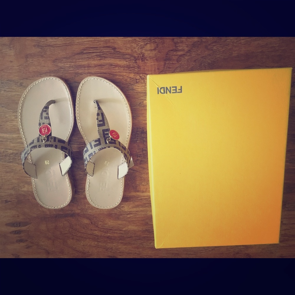 Fendi kids sandals